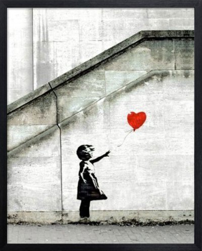 画像3: バンクシー Banksy Red Balloon　額　アートフレーム【送料無料】