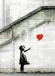 画像2: バンクシー Banksy Red Balloon　額　アートフレーム【送料無料】 (2)