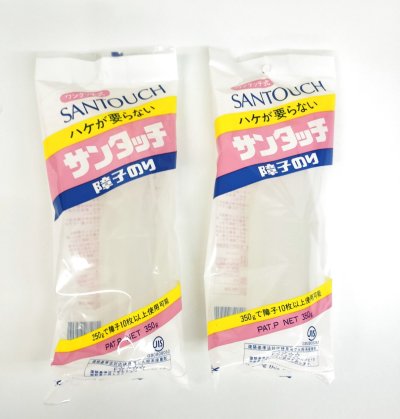 画像3: 障子のり　サンタッチ 350g　障子の張り替えに　刷毛なしで貼れます